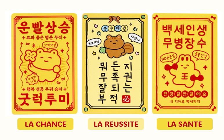 Talisman Cartes porte-chance
